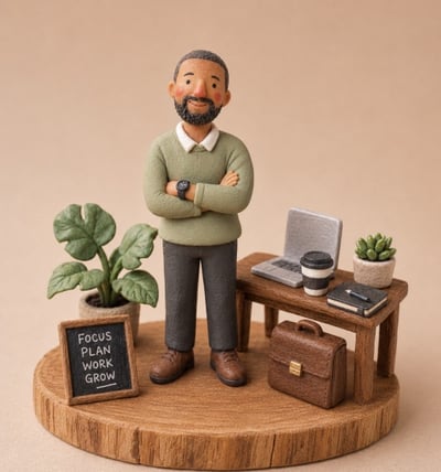 Custom Relief Portrait Figure