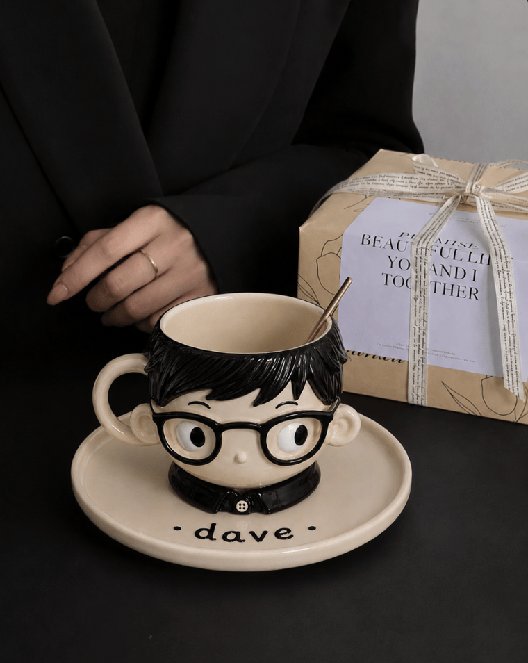 3D Sculpted Portrait Mug V