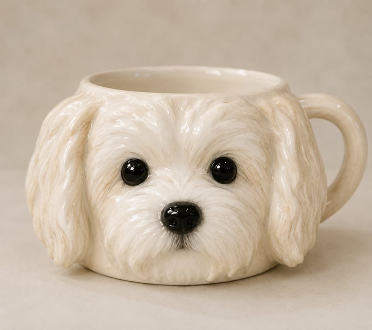 3D Pet Mug in Gomo Style