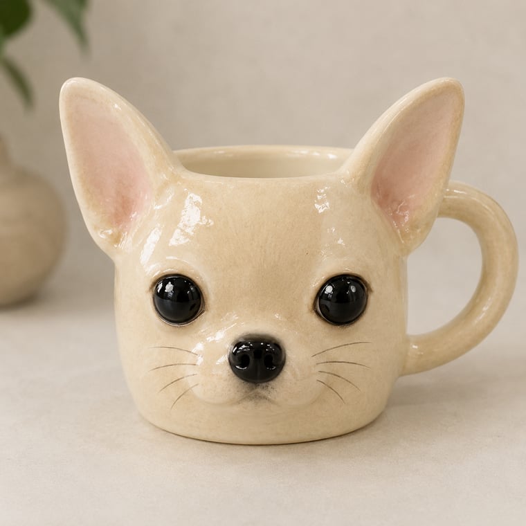 3D Pet Mug in Gomo Style IV
